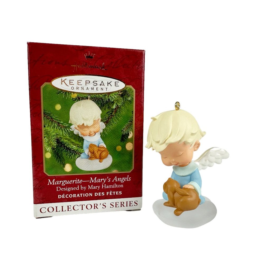 Hallmark Keepsake Mary’s Angels 13th In Series Marguerite Ornament 2000 NEW
